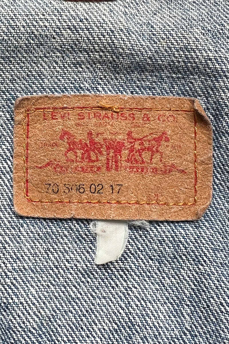 MADE IN USA 70'S 70506-0217 DENIM JACKET / INDIGO [SIZE: M USED]