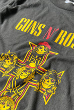 画像をギャラリービューアに読み込む, MADE IN USA 90&#39;S GUNS &amp; ROSES T-SHIRT / BLACK [SIZE: S USED]

