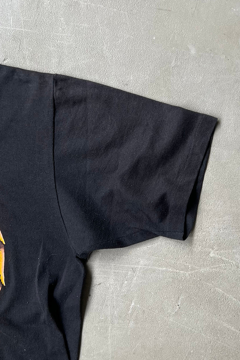 MADE IN USA 90'S HARLEY DAVIDSON ROBISON T-SHIRT / BLACK [SIZE: L USED]