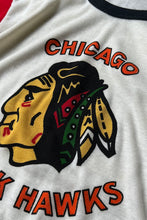 画像をギャラリービューアに読み込む, MADE IN USA 80&#39;S L/S HOCKEY T-SHIRT / WHITE [SIZE: L DEADSTOCK/NOS]
