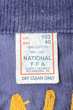 画像をギャラリービューアに読み込む, MADE IN USA 97&#39;S FFA JACKET LOT103 GLASGOW / NAVY [SIZE: 40 USED]
