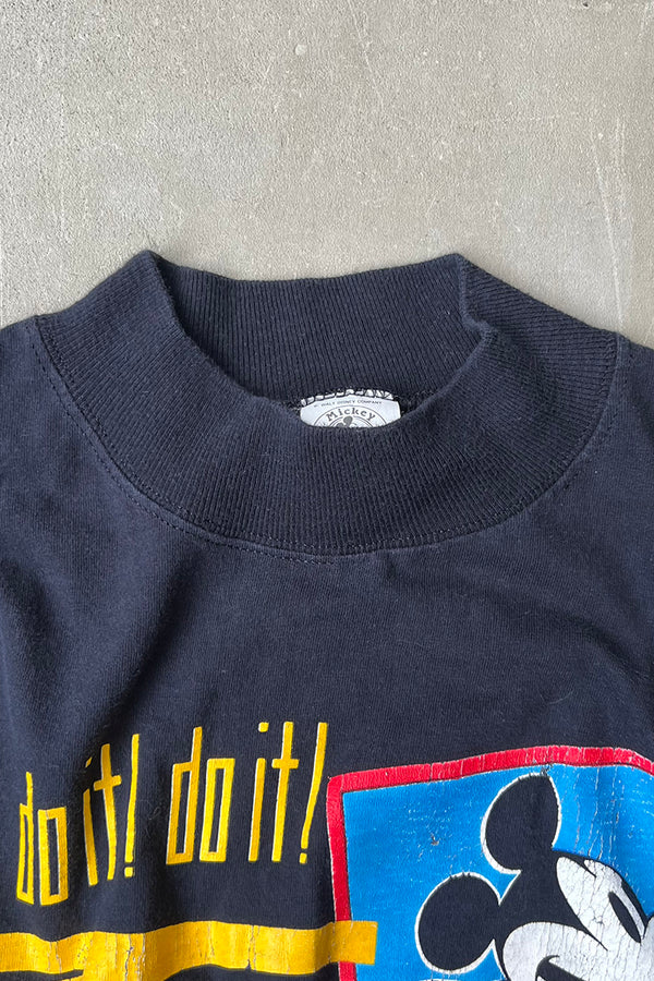 MADE IN USA 90'S L/S T-SHIRT / BLACK [SIZE: M USED]