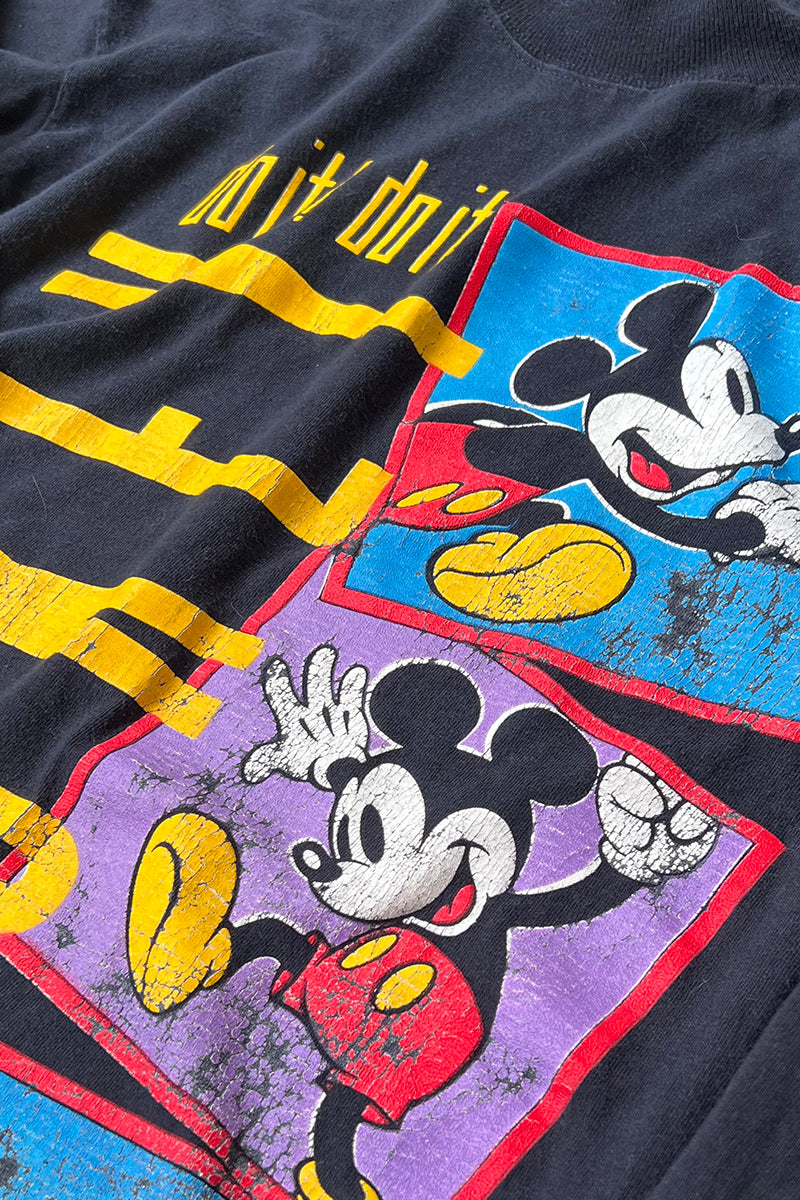 MADE IN USA 90'S L/S T-SHIRT / BLACK [SIZE: M USED]