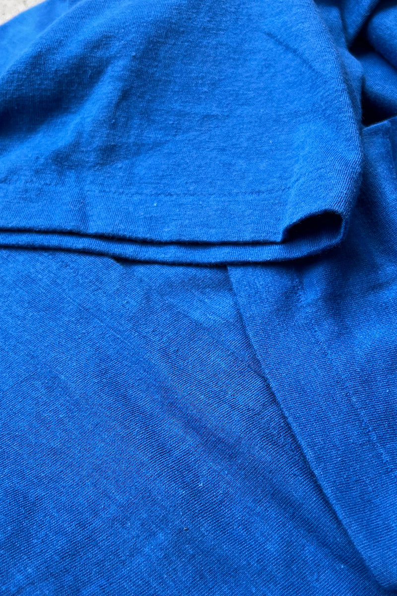 MADE IN USA 80s-90s ROBIN WILLIAMS T-SHIRT / BLUE [SIZE: L USED]