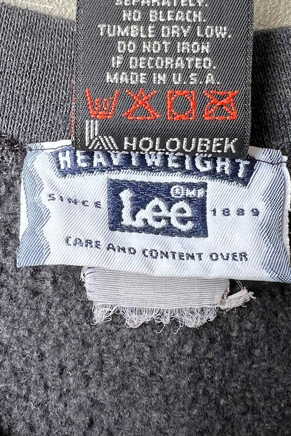 MADE IN USA Y2K 00'S FLAME SWEATSHIRT / BLACK [SIZE: L USED]