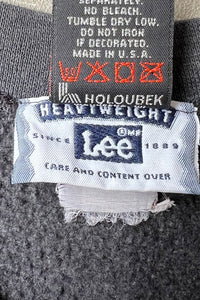MADE IN USA Y2K 00'S FLAME SWEATSHIRT / BLACK [SIZE: L USED]