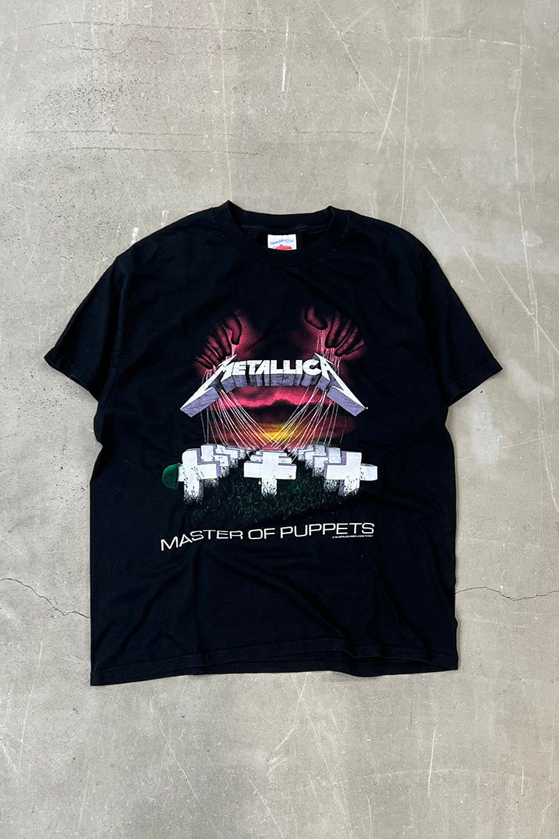 MADE IN MEXICO 90-00'S METALLICA BAND T-SHIRT / BLACK [SIZE: L USED]