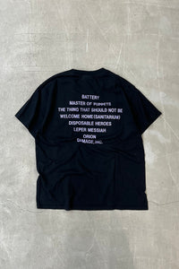 MADE IN MEXICO 90-00'S METALLICA BAND T-SHIRT / BLACK [SIZE: L USED]