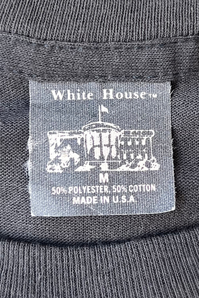 MADE IN USA 88'S WINGER BAND T-SHIRT / BLACK [SIZE: M USED]