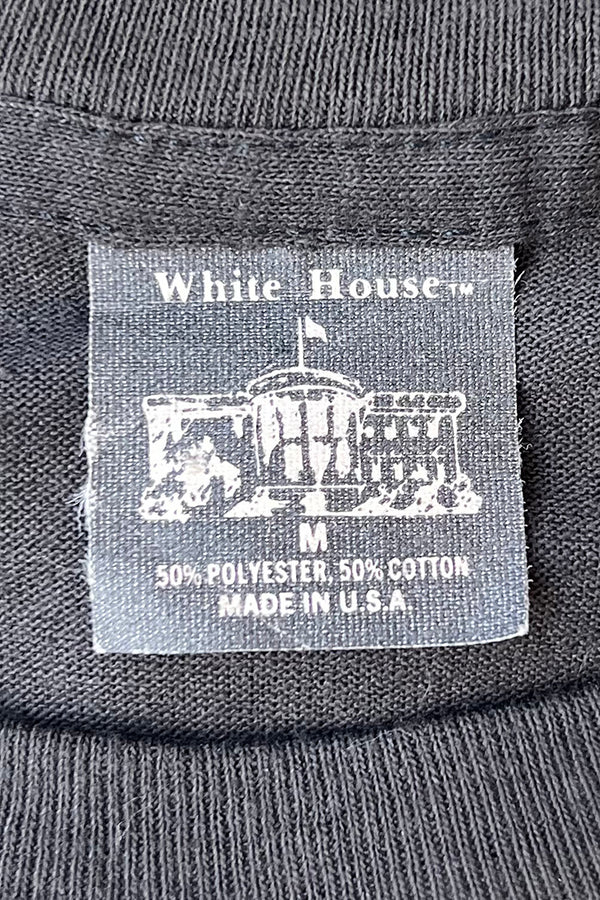 MADE IN USA 88'S WINGER BAND T-SHIRT / BLACK [SIZE: M USED]