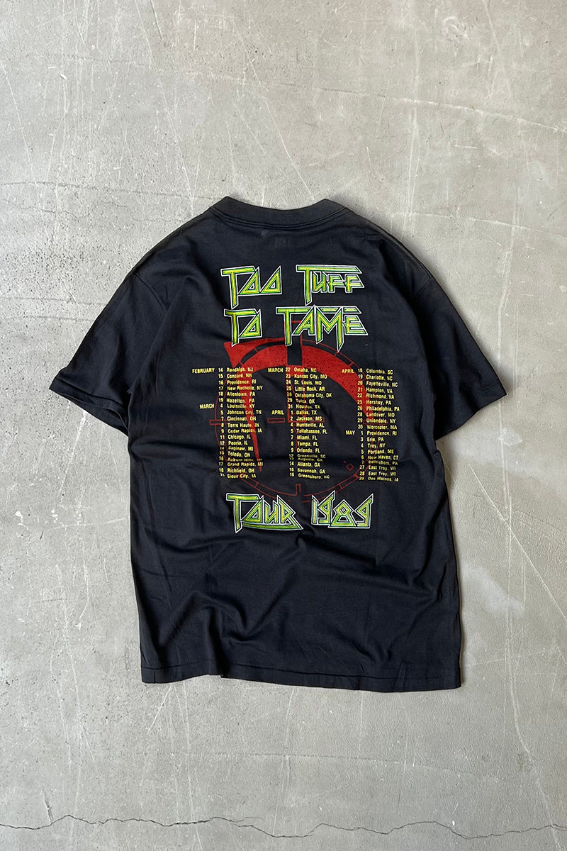 MADE IN USA 88'S WINGER BAND T-SHIRT / BLACK [SIZE: M USED]