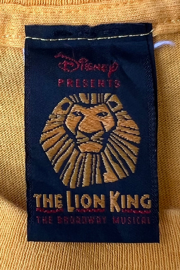 90'S-Y2K MOVIE PRINT T-SHIRT / YELLOW [SIZE: L USED]
