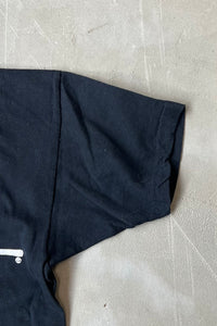 MADE IN USA 80'S BOSE ADVERTISING T-SHIRT / BLACK [SIZE: L USED]