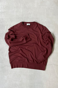 MADE IN PORTUGAL CASEY SWEATSHIRT / WINE [SIZE: L USED]