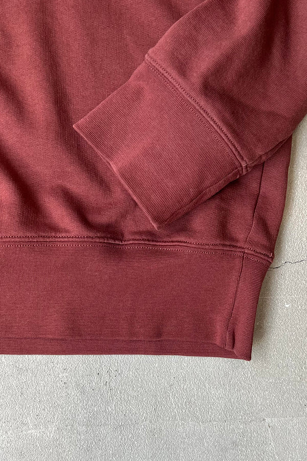 MADE IN PORTUGAL CASEY SWEATSHIRT / WINE [SIZE: L USED]