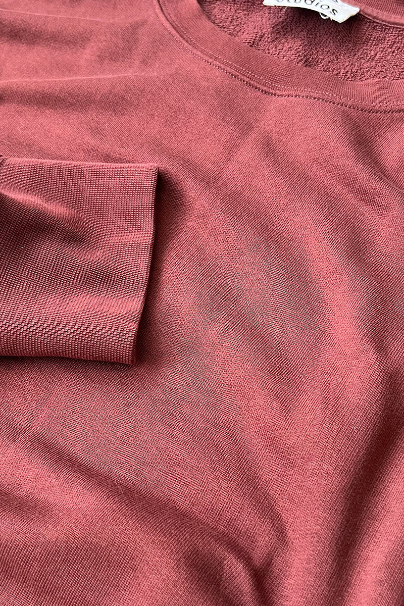 MADE IN PORTUGAL CASEY SWEATSHIRT / WINE [SIZE: L USED]