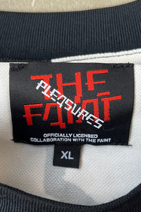 L/S PATTERN T-SHIRT / WHITE [SIZE: XL USED]