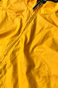 Y2K EARLY 00'S NYLON VEST / YELLOW [SIZE: L USED]