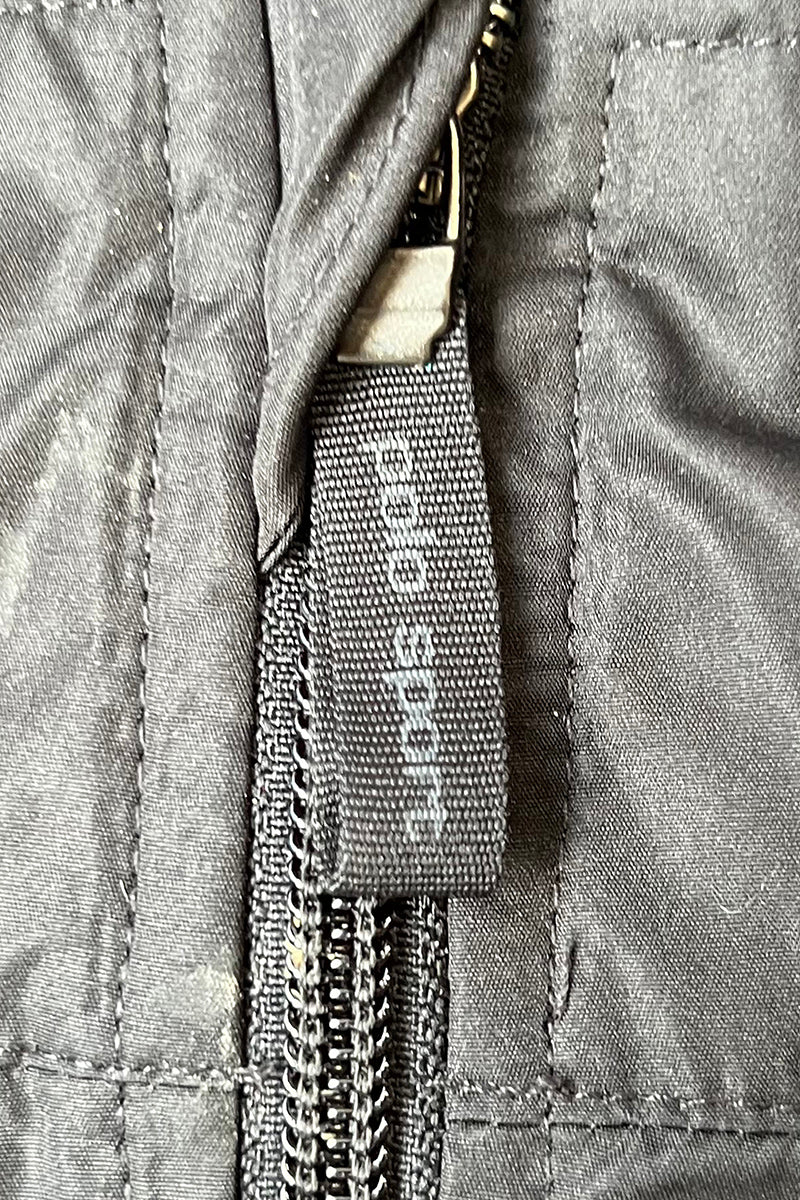 90'S NYLON VEST / BLACK [SIZE: L USED]