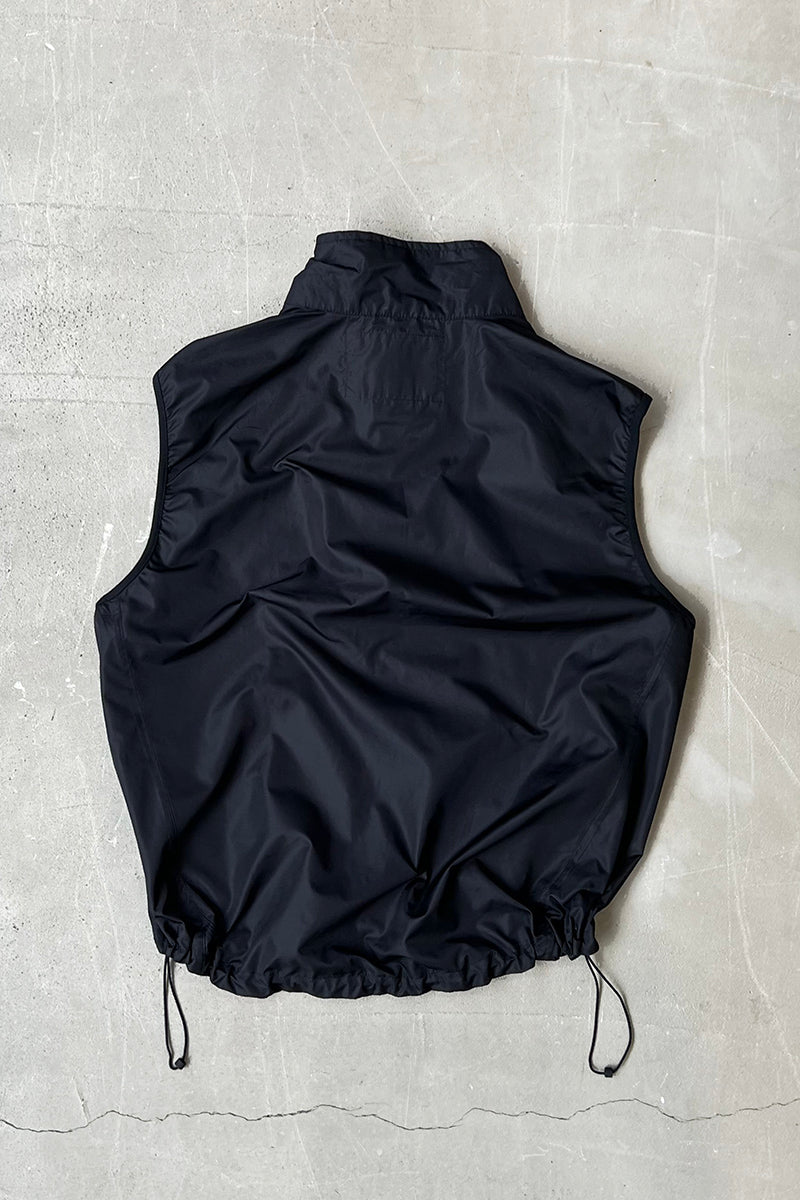 90'S NYLON VEST / BLACK [SIZE: L USED]