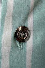 画像をギャラリービューアに読み込む, 17SS S/S STRIPE SHIRT / GREEN [SIZE: S USED]
