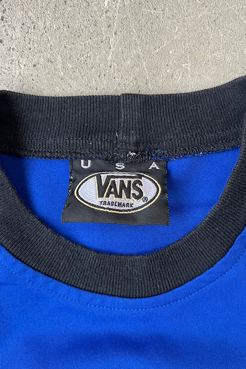 90'S GAME T-SHIRT / BLUE [SIZE: M USED]