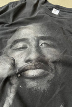 画像をギャラリービューアに読み込む, 90&#39; S 2PAC PRINT HIP HOP T-SHIRT / BLACK [SIZE: L USED]
