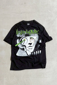 MADE IN USA 88'S WINGER BAND T-SHIRT / BLACK [SIZE: M USED]