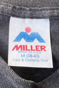 MADE IN USA 80'S I MIGHT MESSAGE T-SHIRT / BLACK [SIZE: M USED]