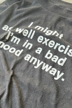 画像をギャラリービューアに読み込む, MADE IN USA 80&#39;S I MIGHT MESSAGE T-SHIRT / BLACK [SIZE: M USED]

