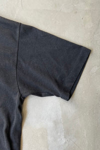 MADE IN USA 80'S I MIGHT MESSAGE T-SHIRT / BLACK [SIZE: M USED]