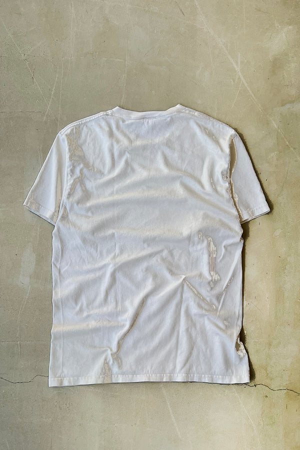 MADE IN USA 90'S NIKE TOWN ATLANTA T-SHIRT / WHITE [SIZE: M USED]