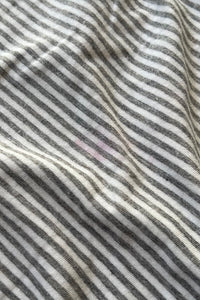 90'S HENLEY NECK T-SHIRT / GRAY [SIZE: L USED]