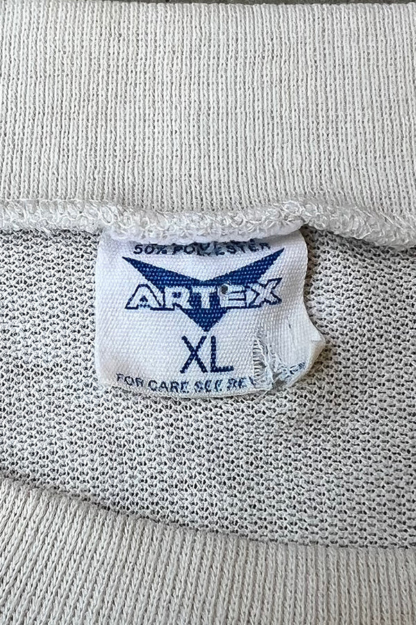 70'S ARIZONA STATE UNIVERSITY RUGBY T-SHIRT / WHITE [SIZE: XL USED]