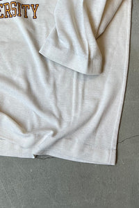 70'S ARIZONA STATE UNIVERSIDY RUGBY T-SHIRT / WHITE [SIZE: XL USED]