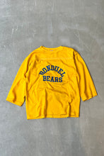 画像をギャラリービューアに読み込む, MADE IN USA 70&#39;S BONDUEL BEARS RUGBY T-SHIRT / YELLOW [SIZE: M USED]

