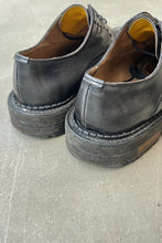 画像をギャラリービューアに読み込む, MADE IN ITALY LEATHER DERBY SHOES / BLACK [SIZE: US8.5 (26.5cm相当) USED]
