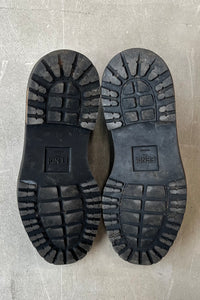 MADE IN ITALY LEATHER DERBY SHOES / BLACK [SIZE: US8.5 (26.5cm相当) USED]