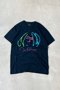 MADE IN UK 10'S JOHN LENNON MUSIC T-SHIRT / BLACK [SIZE: M USED]