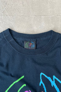 MADE IN UK 10'S JOHN LENNON MUSIC T-SHIRT / BLACK [SIZE: M USED]