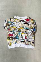 画像をギャラリービューアに読み込む, ALLOVER PRINT SNOOPY SWEATSHIRT / WHITE [SIZE: M USED]
