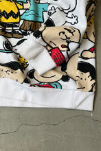 画像をギャラリービューアに読み込む, ALLOVER PRINT SNOOPY SWEATSHIRT / WHITE [SIZE: M USED]
