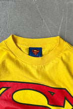 画像をギャラリービューアに読み込む, MADE IN MEXICO 90&#39;S SUPERMAN MOVIE T-SHIRT / YELLOW [SIZE: M USED]

