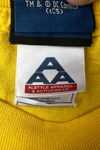 画像をギャラリービューアに読み込む, MADE IN MEXICO 90&#39;S SUPERMAN MOVIE T-SHIRT / YELLOW [SIZE: M USED]
