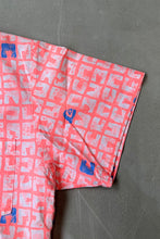 画像をギャラリービューアに読み込む, 80&#39;S S/S PATTERN SHIRT / PINK [SIZE: S USED]
