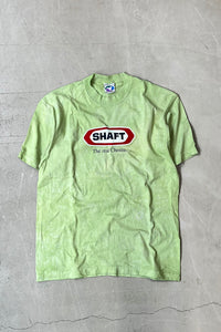 MADE IN USA 90'S SHAFT T-SHIRT / GREEN [SIZE: L USED]