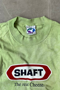 MADE IN USA 90'S SHAFT T-SHIRT / GREEN [SIZE: L USED]