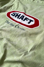 画像をギャラリービューアに読み込む, MADE IN USA 90&#39;S SHAFT T-SHIRT / GREEN [SIZE: L USED]
