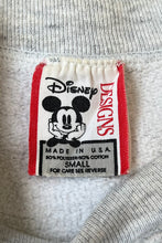 画像をギャラリービューアに読み込む, MADE IN USA 90&#39;S MICKEY SWEATSHIRT / GRAY [SIZE: S USED]
