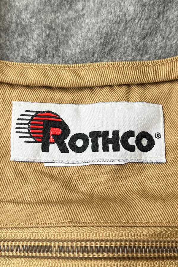 90'S FISHING VEST / BEIGE [SIZE: S USED]